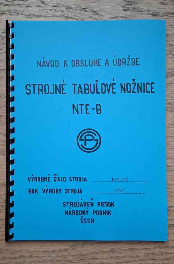 Návod nůžek NTE-B - foto 1