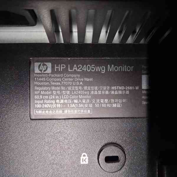 Monitor HP LA2405wg .. - foto 4