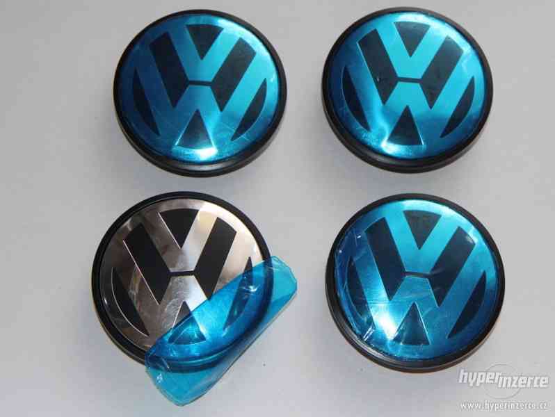Volkswagen pokličky do středu kol - 76 mm Sada 4 ks - foto 1