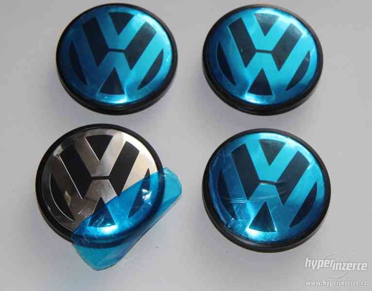 Volkswagen pokličky do středu kol - 76 mm Sada 4 ks - foto 7