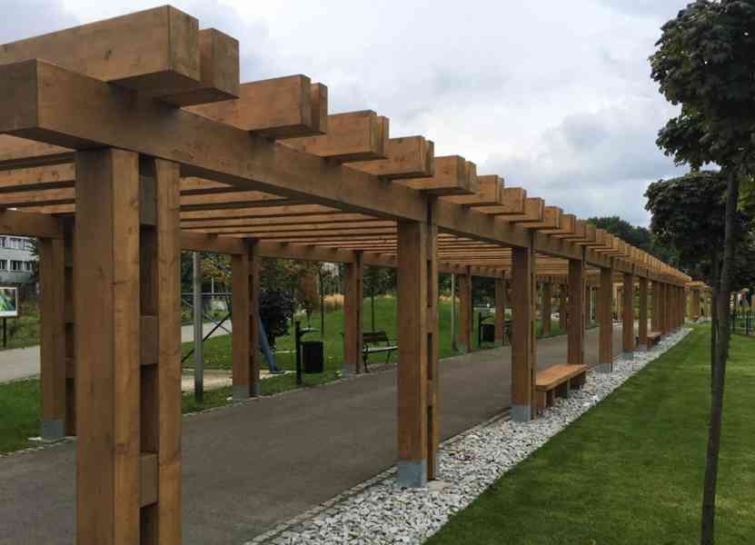 konstrukční lepené BSH GL24 SI, trámy, nosníky - foto 5