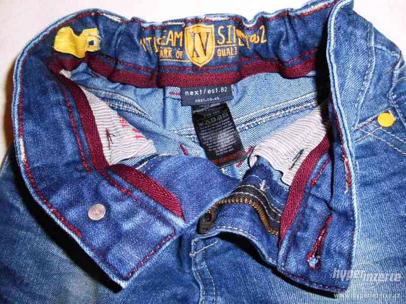 Dětské Džíny / Jeans NEXT vel. 82 - foto 3