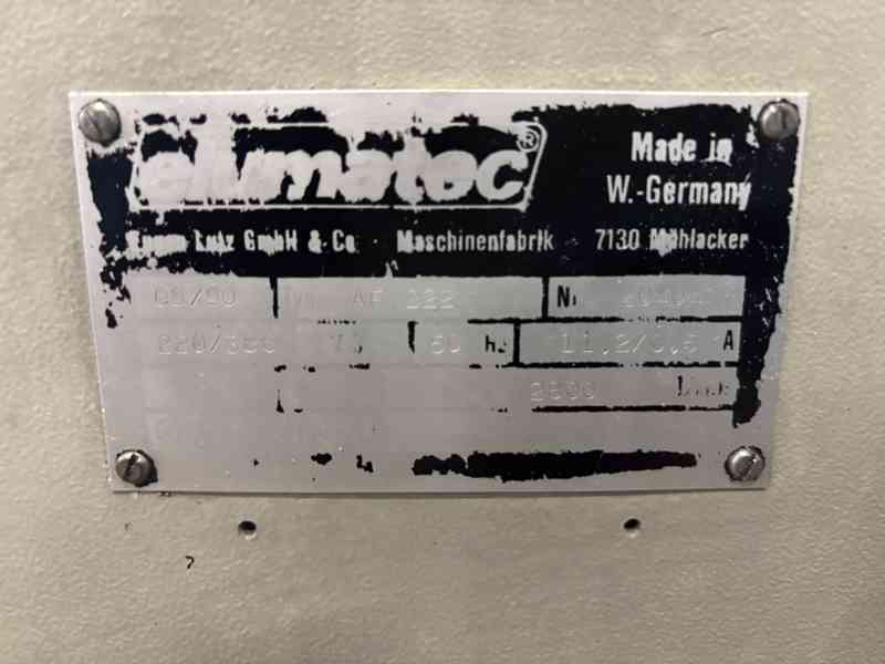 elumatec AF 222 Čelní fréza  - foto 12