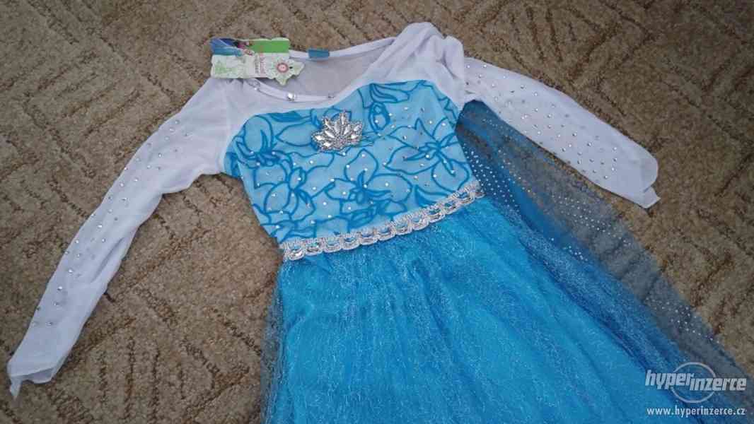 Nádherné šaty Elsa Led. království (3-9.let) - foto 2