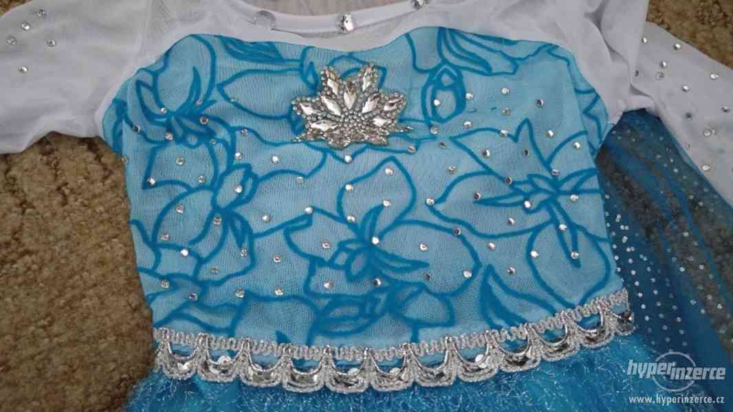 Nádherné šaty Elsa Led. království (3-9.let) - foto 3