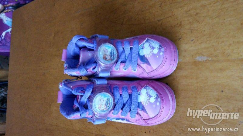 botasky Frozen růžove - foto 2
