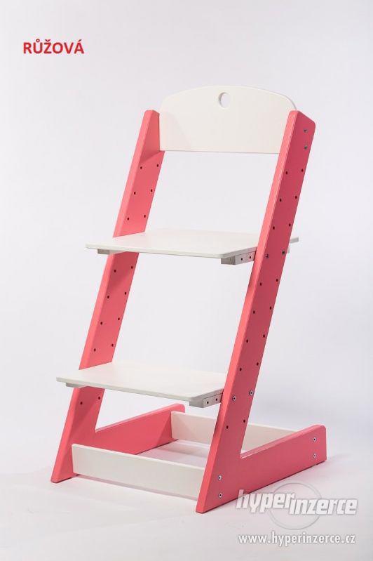 Rostoucí židle ALFA III - různá barevná kombinace - foto 2
