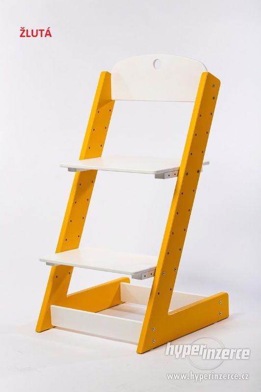 Rostoucí židle ALFA III - různá barevná kombinace - foto 5