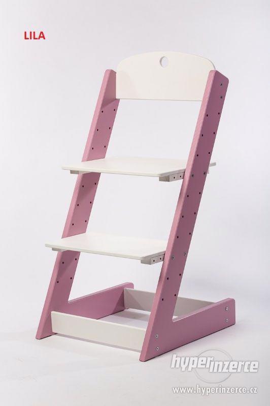 Rostoucí židle ALFA III - různá barevná kombinace - foto 8