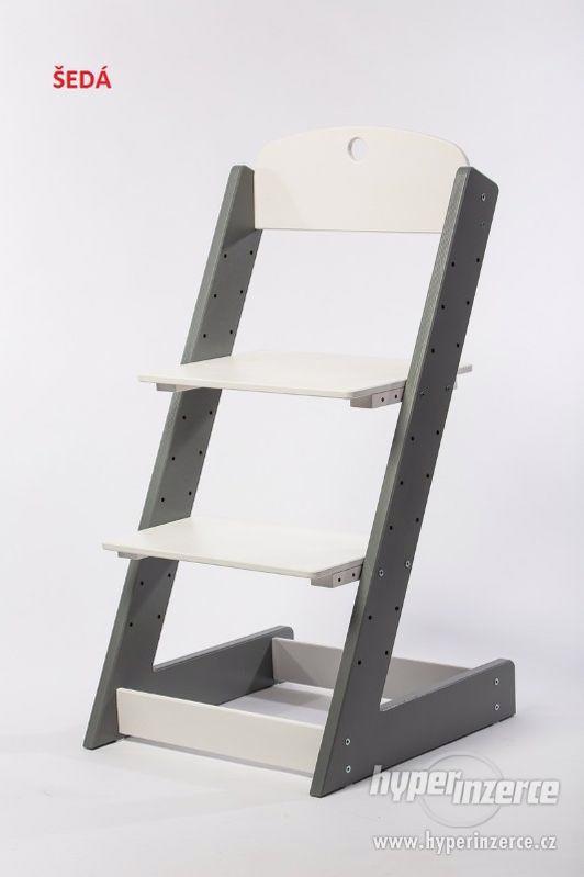 Rostoucí židle ALFA III - různá barevná kombinace - foto 11