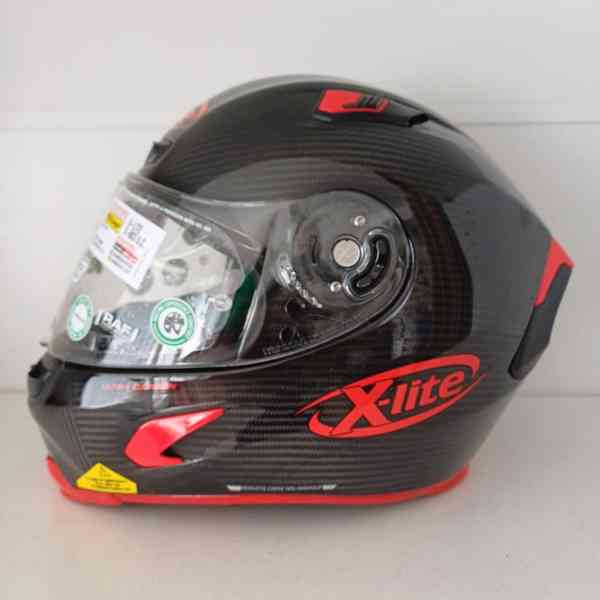 Silniční přilba X-Lite X-803 Ultra Carbon Puro Sport - foto 2