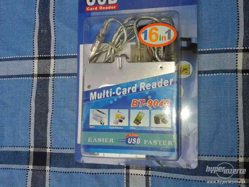 Nepoužitá čtečka paměťových karet BT 9043USB. - foto 1