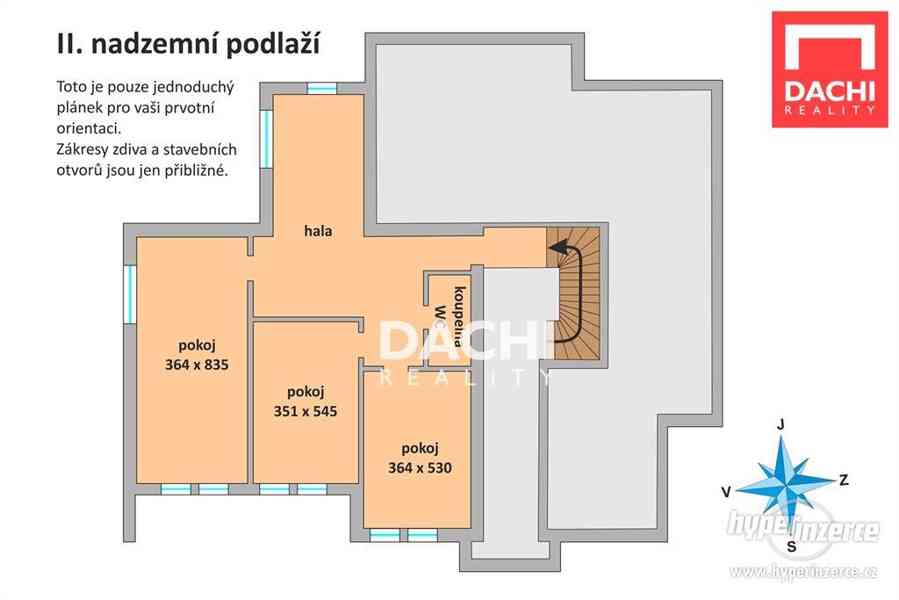Prodej rodinného domu 7+kk s dvojgaráží a zahradou o výměře 1610m2 v obci Senohraby, okr. Praha - Vý - foto 3