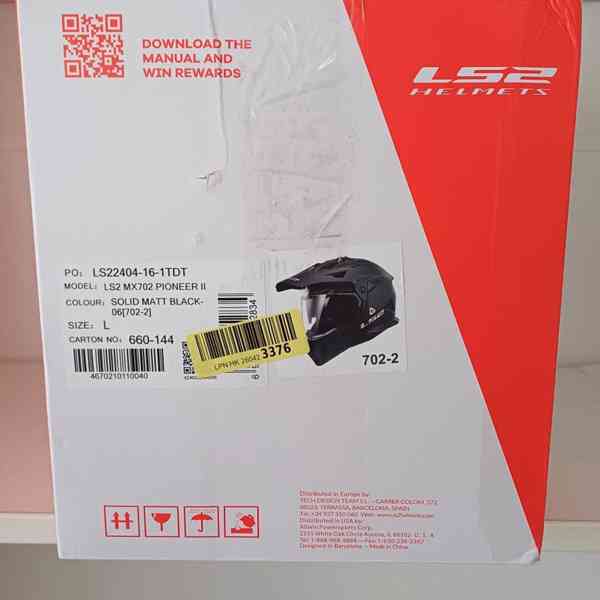 Enduro přilba LS2 MX436 PIONEER II - foto 7