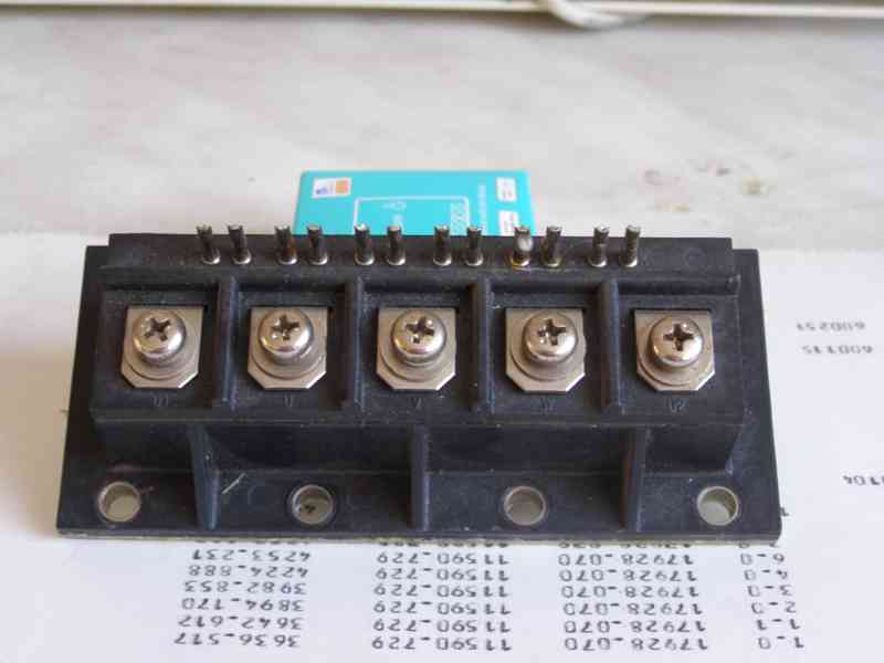 Tyristorový 3 fázový můstek - foto 2