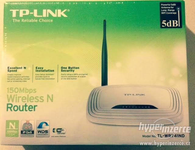 TP-Link 150 Mbps Wireless N Router - NOVÝ - foto 1