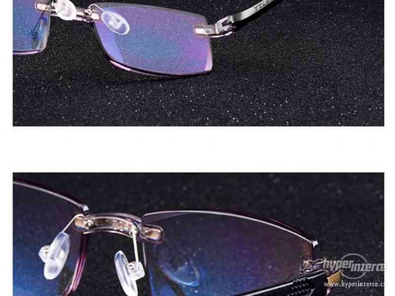 Dioptrické počítačové brýle tzv. Anti-Blue-Ray +2,0 dioptrií - foto 5