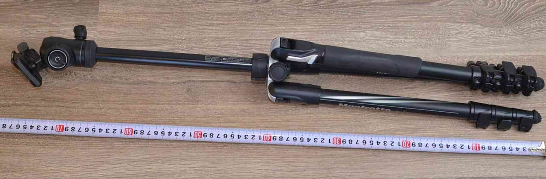 Manfrotto MKBFRLA4BK-BH + kulová hlava*Nosnost 8kg - foto 5
