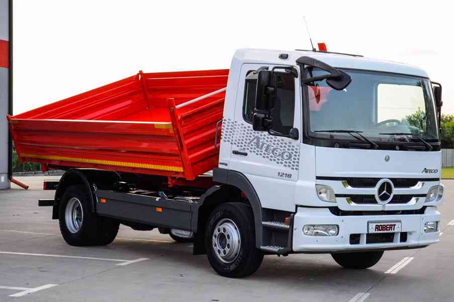 MERCEDES ATEGO 1218 - TŘÍSTRANNÝ S3 SKLÁPĚČ - VYKLÁPĚČ EU5 - foto 81