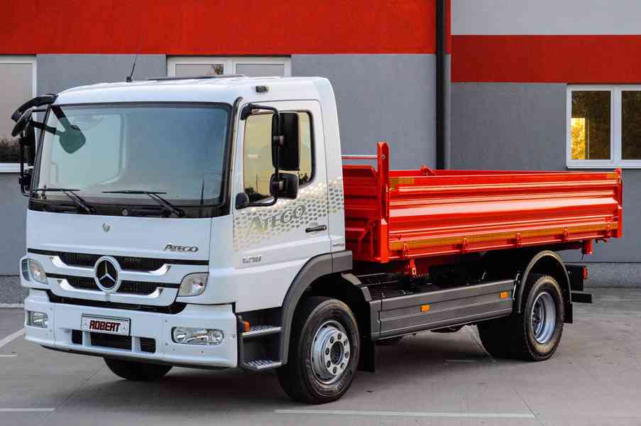 MERCEDES ATEGO 1218 - TŘÍSTRANNÝ S3 SKLÁPĚČ - VYKLÁPĚČ EU5 - foto 3