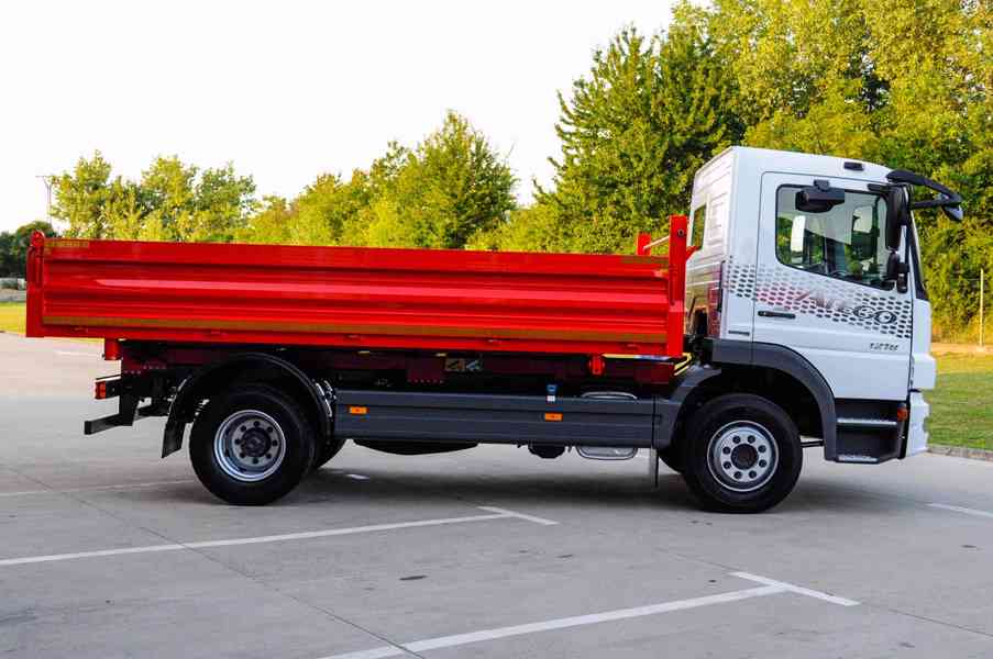MERCEDES ATEGO 1218 - TŘÍSTRANNÝ S3 SKLÁPĚČ - VYKLÁPĚČ EU5 - foto 7