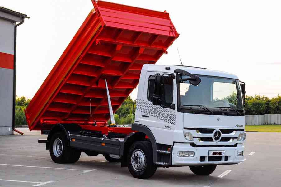 MERCEDES ATEGO 1218 - TŘÍSTRANNÝ S3 SKLÁPĚČ - VYKLÁPĚČ EU5 - foto 63