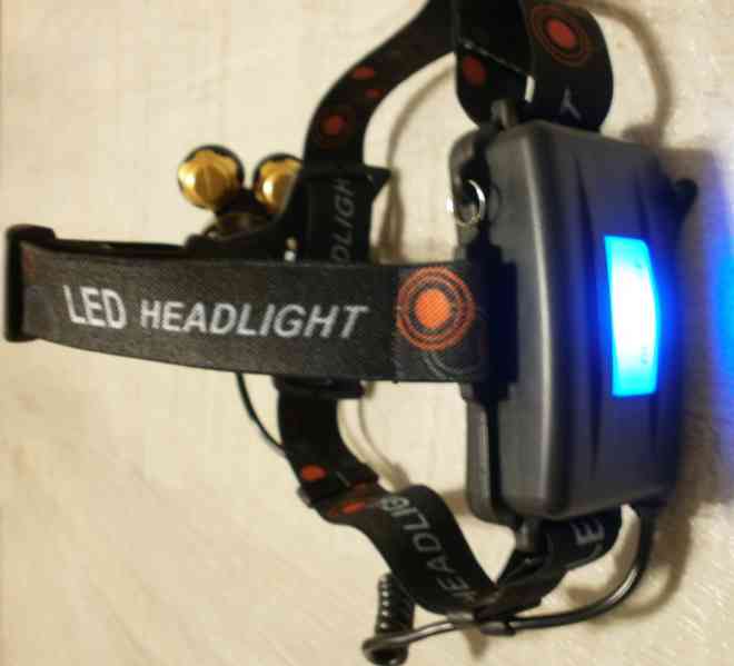 LED Indukční Čelovka  - foto 5