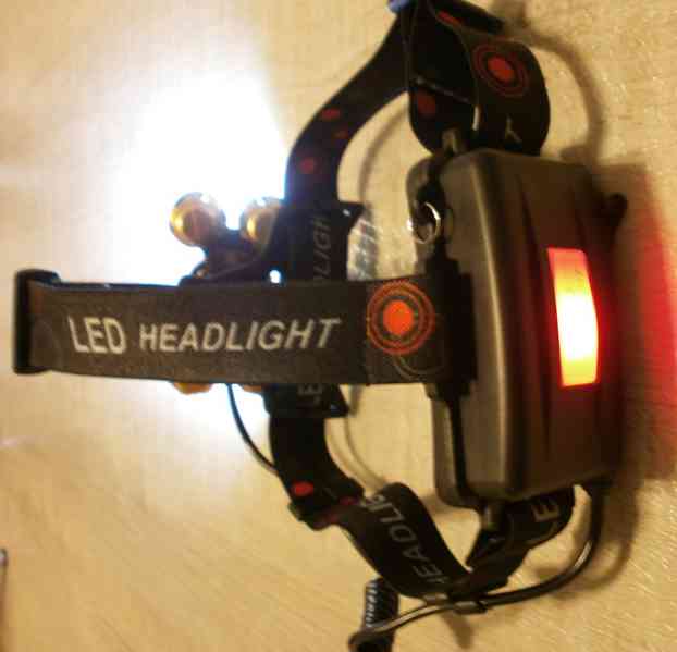 LED Indukční Čelovka  - foto 4