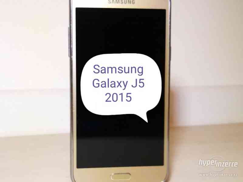 ● 76% SLEVA!!! ● Samsung Galaxy J5 2015 Duos (J500FD) GOLD - foto 2
