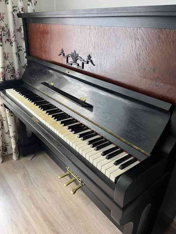 PIANO Pianino zn. ROUS s klavírní stoličkou - foto 10