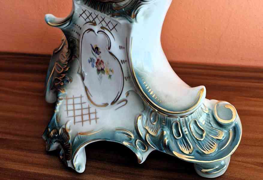 PORCELÁNOVÉ KRBOVÉ HODINY - foto 5