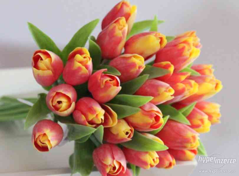Francouzské umělé tulipány - foto 14
