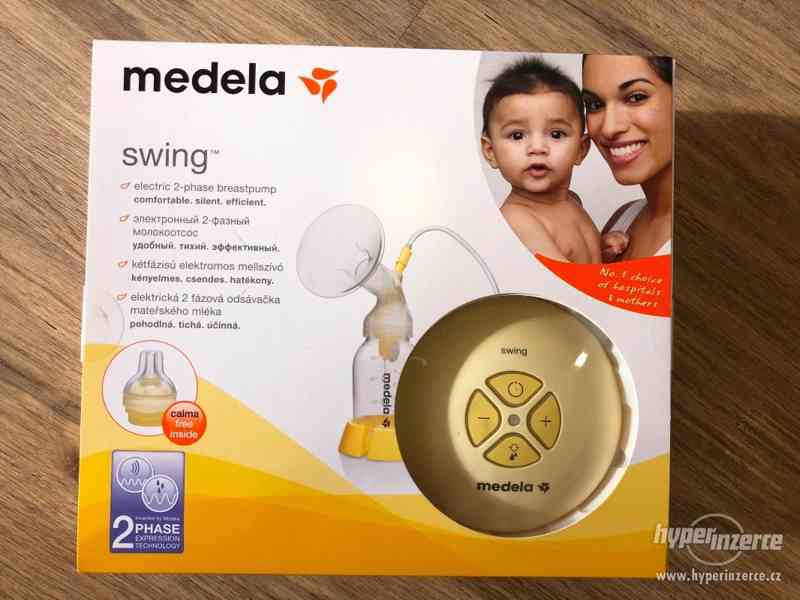 Odsávačka mateřského mléka MEDELA SWING nová