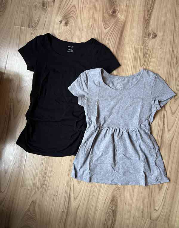 Set těhotenských triček vel. XS-M - foto 7