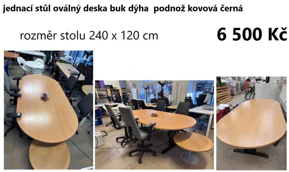 prodám jednací stůl  - foto 3