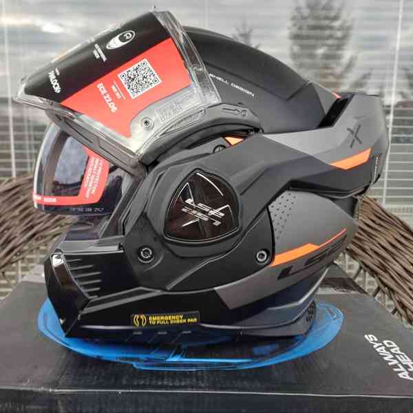 Silniční překlápěcí přilba LS2 Advant X Oblivion - foto 5
