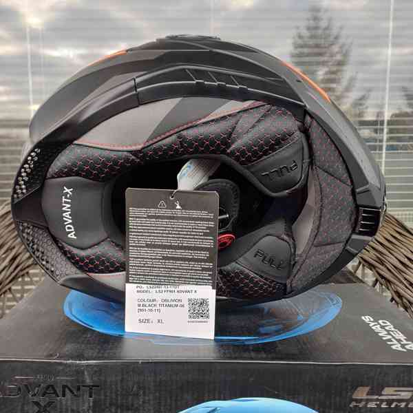 Silniční překlápěcí přilba LS2 Advant X Oblivion - foto 7