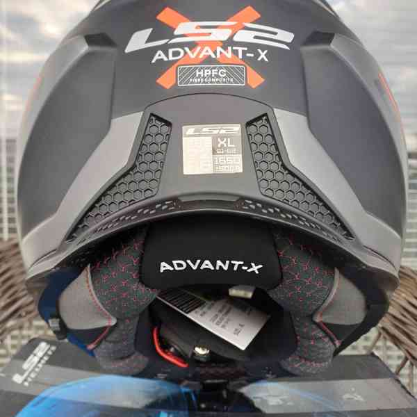 Silniční překlápěcí přilba LS2 Advant X Oblivion - foto 6