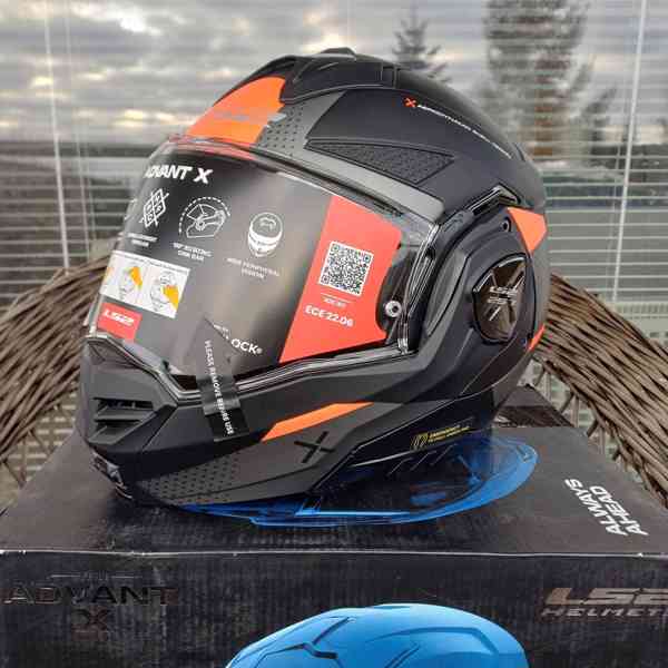 Silniční překlápěcí přilba LS2 Advant X Oblivion - foto 2
