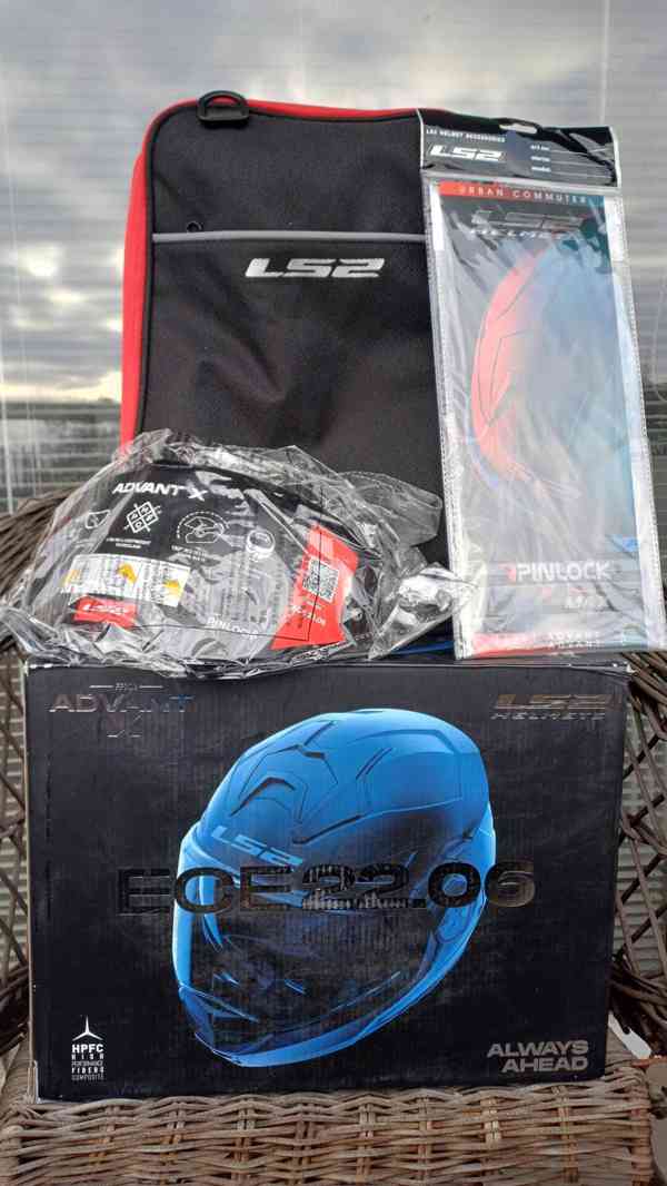 Silniční překlápěcí přilba LS2 Advant X Oblivion - foto 8