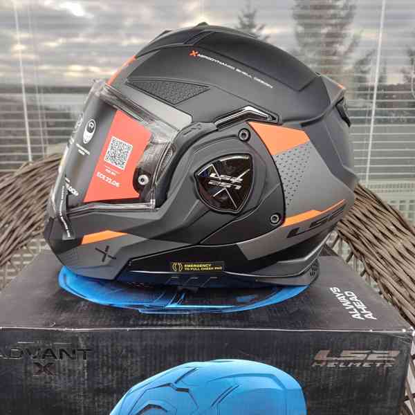 Silniční překlápěcí přilba LS2 Advant X Oblivion