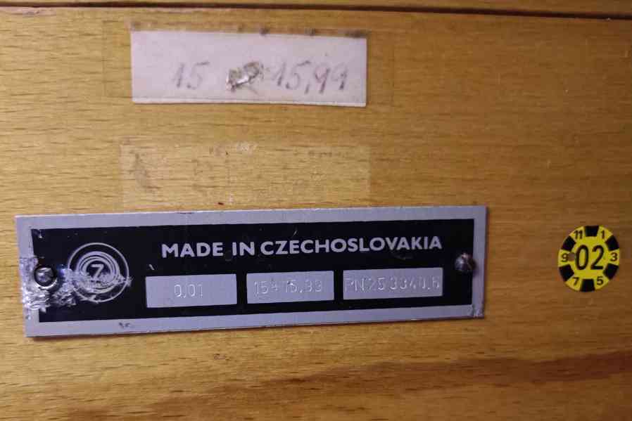 Sada kontrolních trnů, válečkové měrky / doklad - foto 10