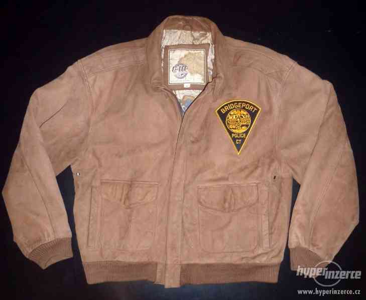 Kožená bunda G-III Bridgeport Police - foto 1