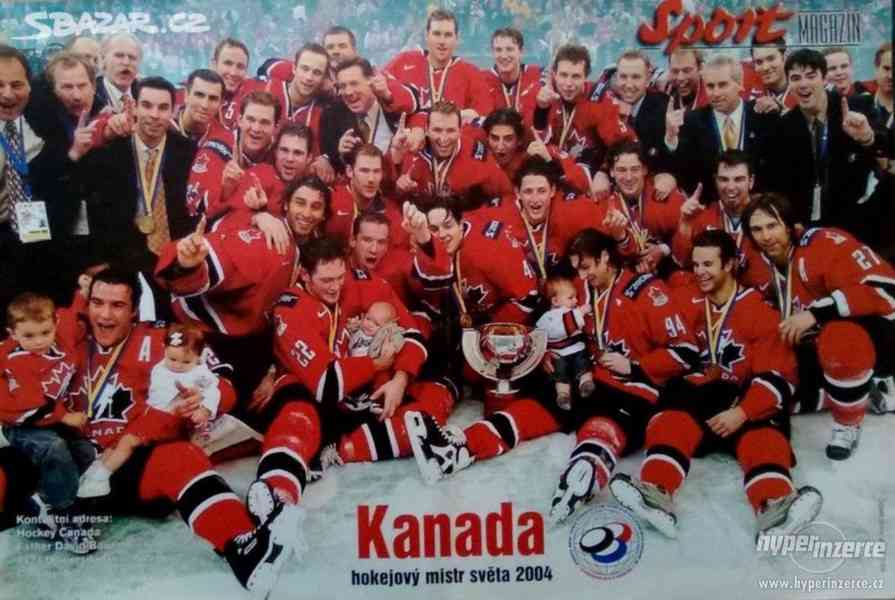 Kanada - hokej - Mistři světa 2004 - foto 1
