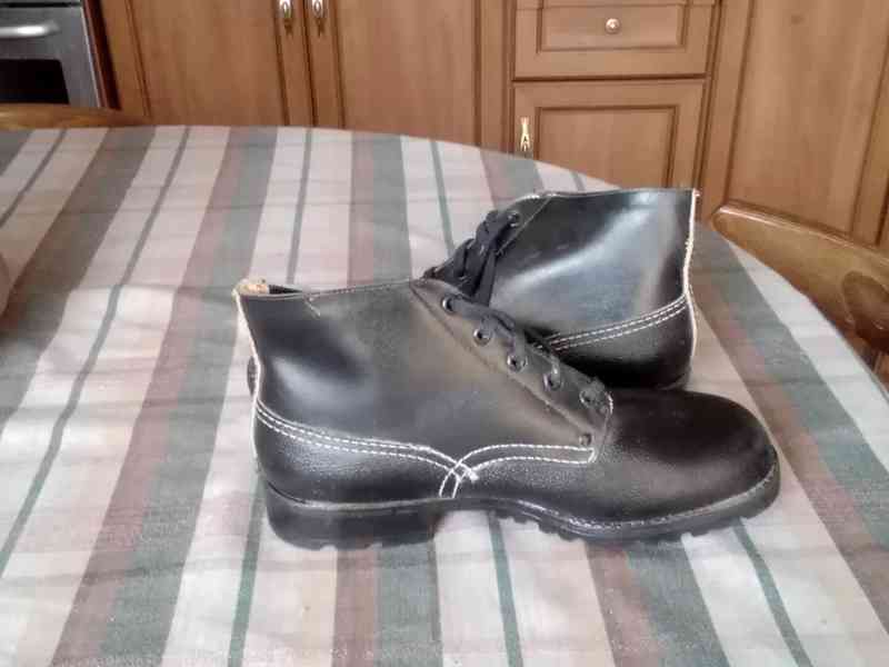 2x kožené, pracovní boty (pánské) - foto 4