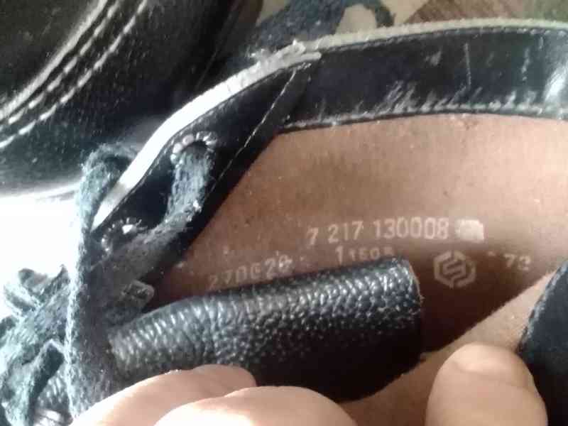 2x kožené, pracovní boty (pánské) - foto 5