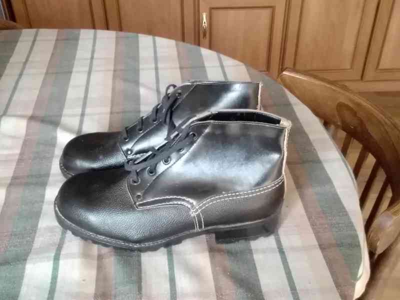 2x kožené, pracovní boty (pánské) - foto 3