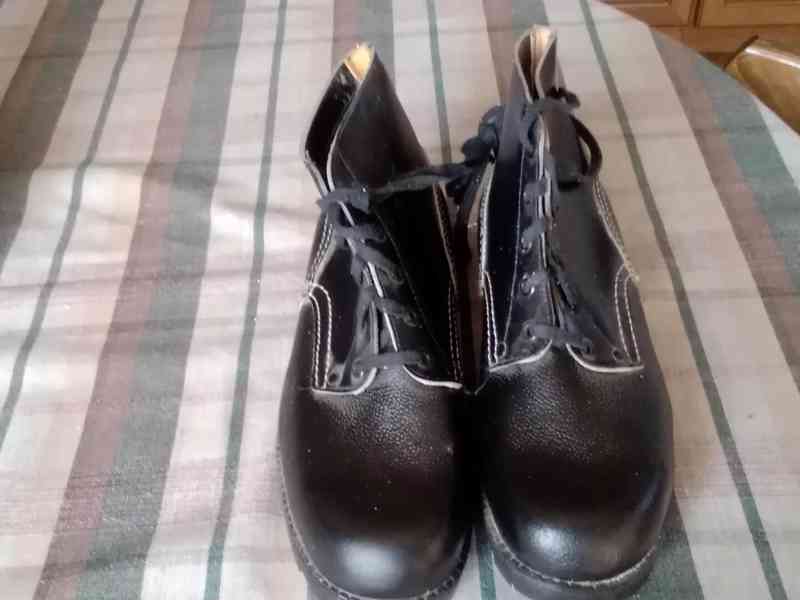 2x kožené, pracovní boty (pánské) - foto 6