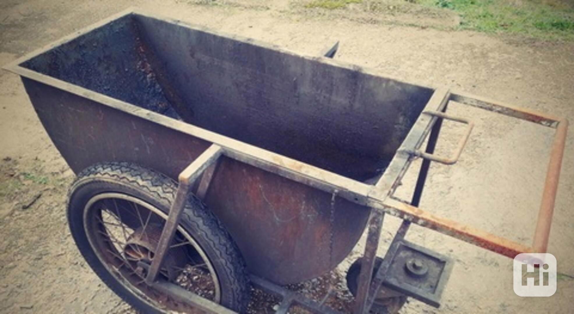 Vozík na kovošrot výklopný 1550x900x770mm (6177.) - foto 1