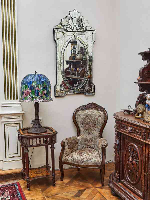 Velké benátské zrcadlo 136 x 69 cm - foto 3